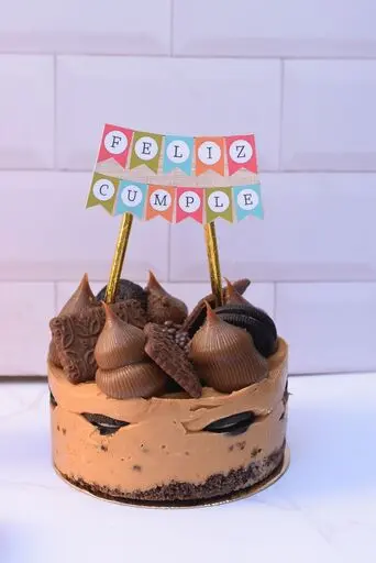 Chocotorta de Feliz Cumpleaños